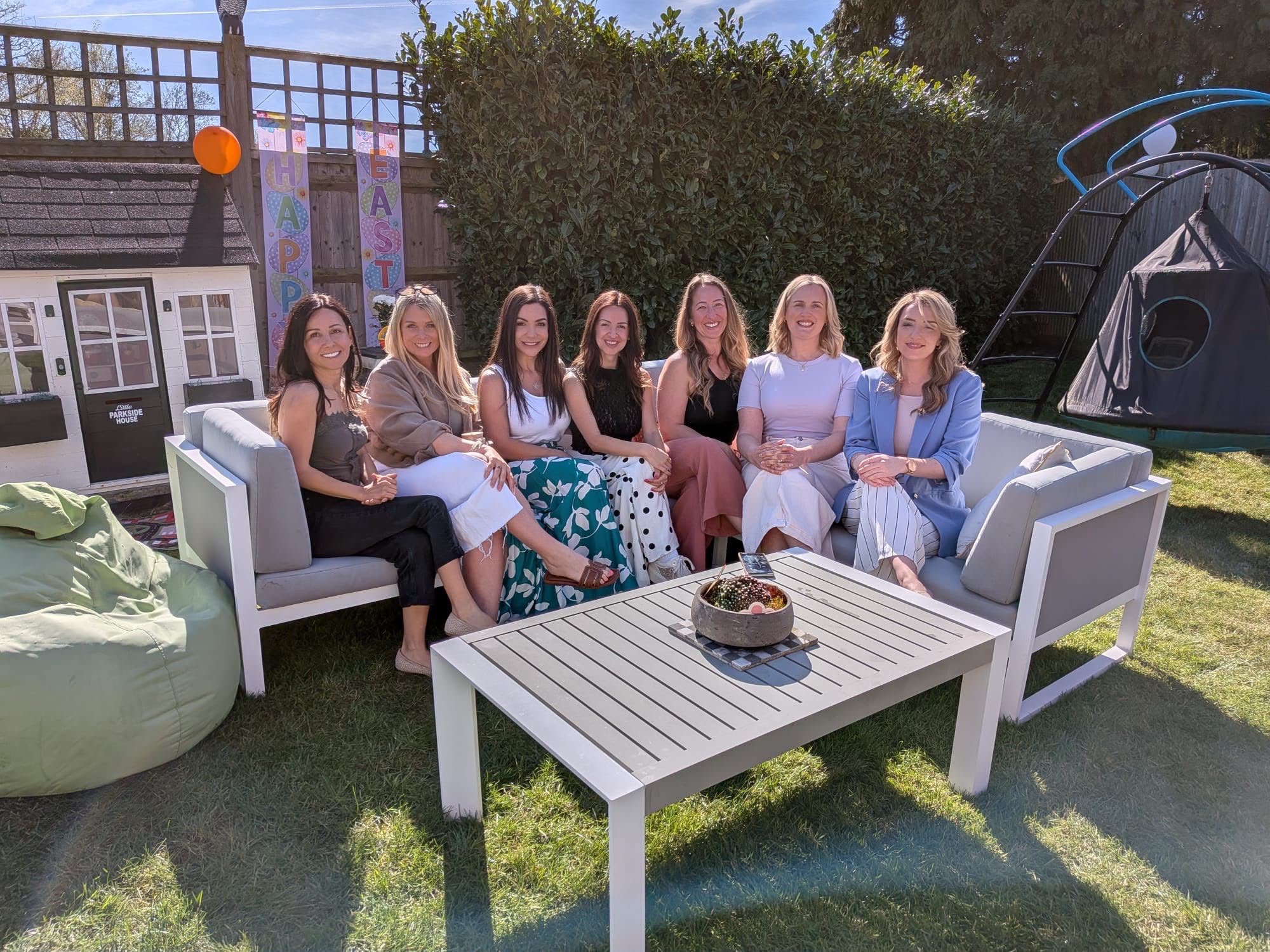 Women together at one of the gatherings.